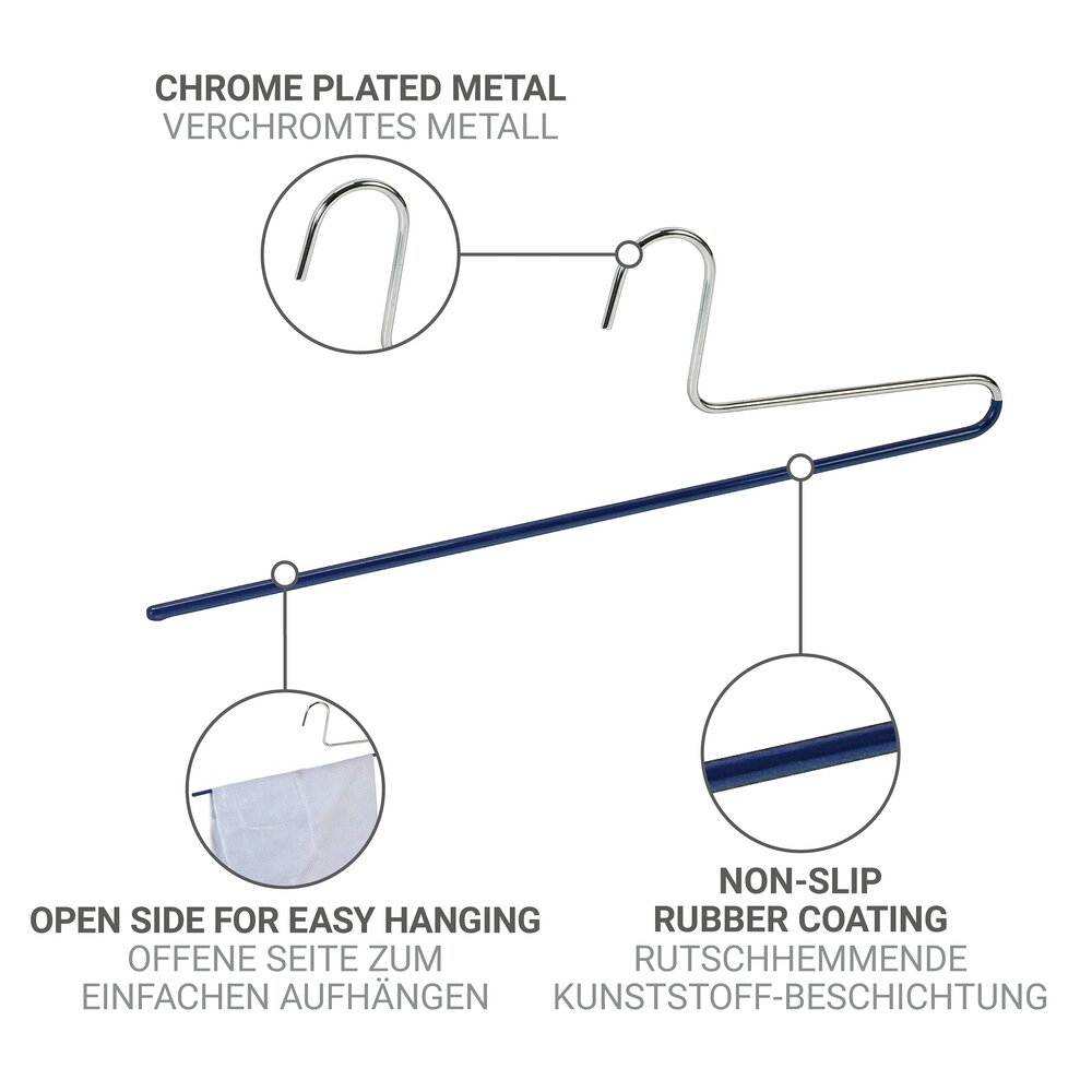 Hosenbügel Mod. Baggy 1  rutschhemmend beschichtet