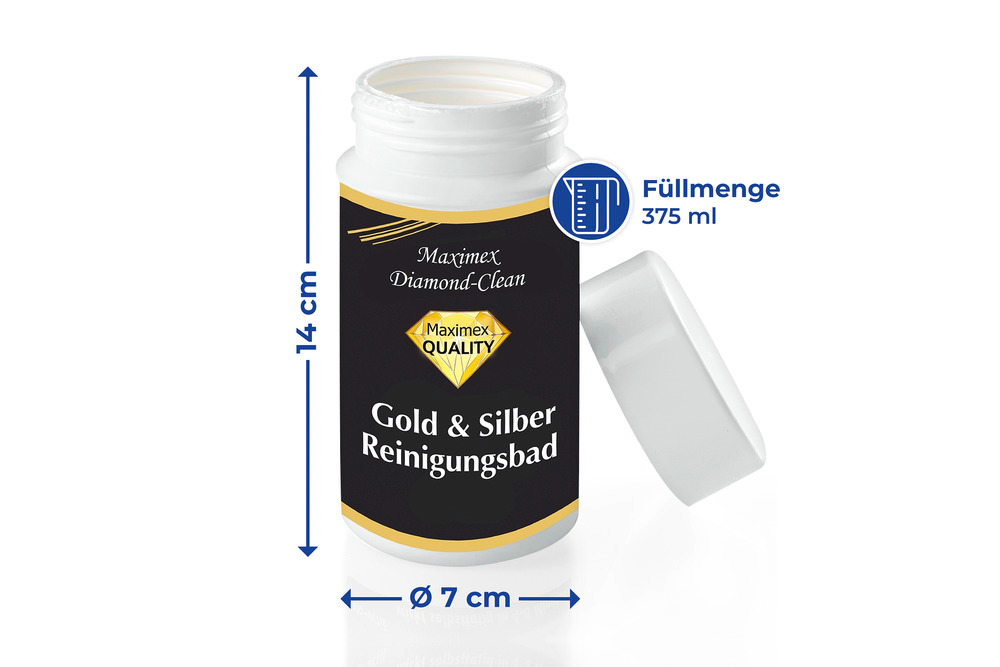 Mod. Diamond Clean Gold- & Silber Reinigungsbad  Schmuckreiniger