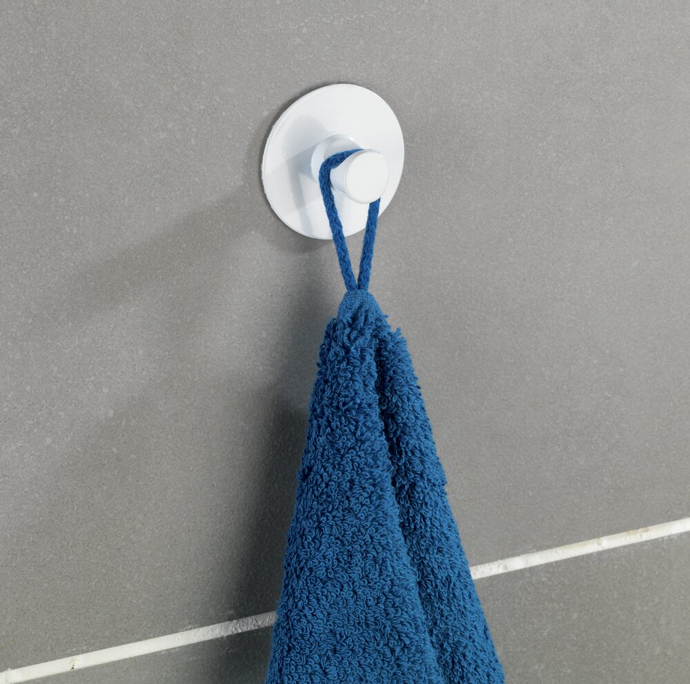 Wandhaken Mod. Savona Wei  Edelstahl rostfrei, selbstklebend