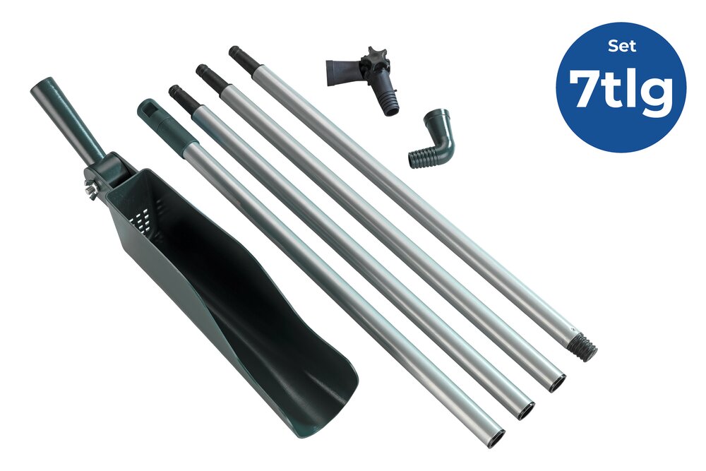 Dachrinnenschaufel Mod. Maxi  Dachrinnenreiniger mit Teleskopstiel