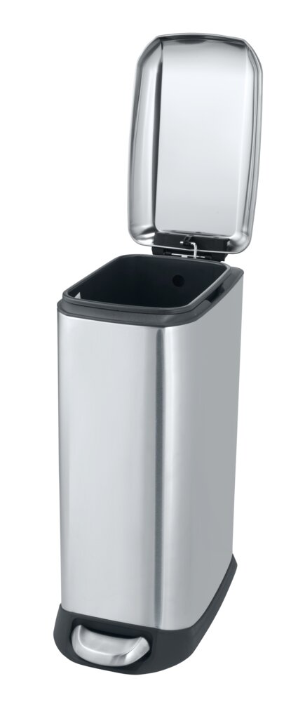 Treteimer Mod. Design 20 L, Easy-Close, Edelstahl  mit herausnehmbarem Einsatz