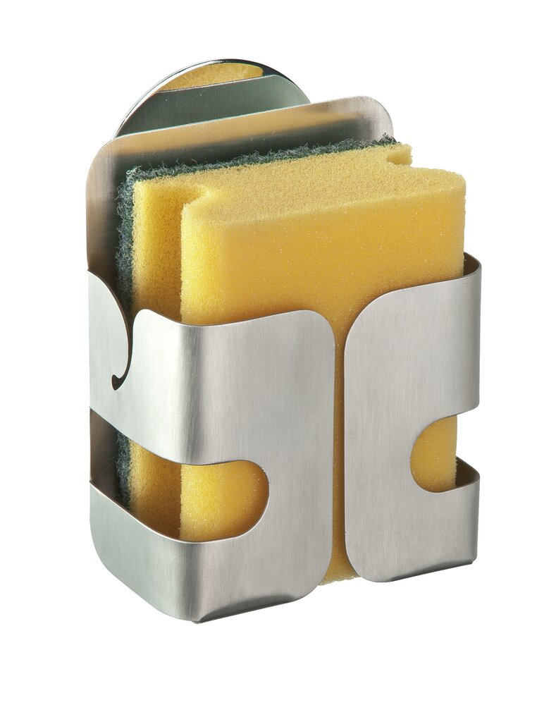 Turbo-Loc® porte-éponge  acier inox, fixer sans percer