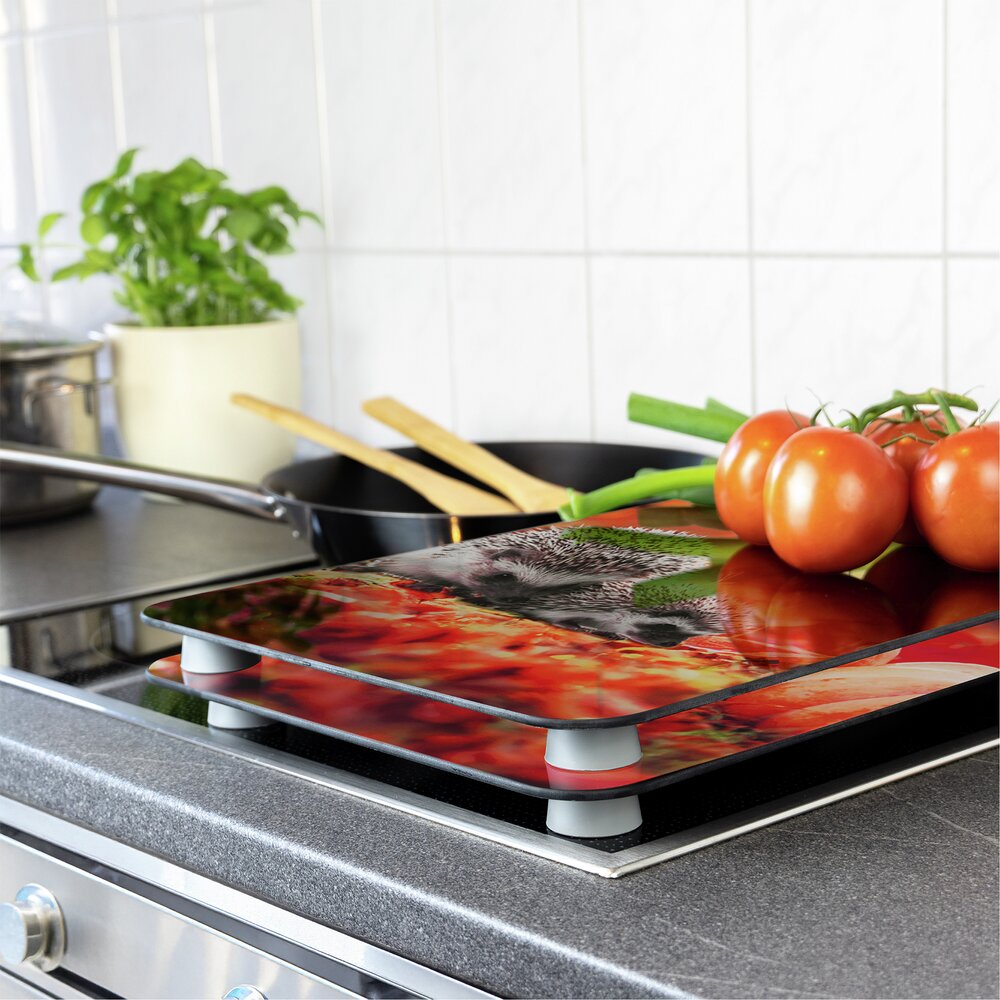 Herdabdeckplatte Universal Mod. Herbst, 2er Set  für alle Herdarten geeignet