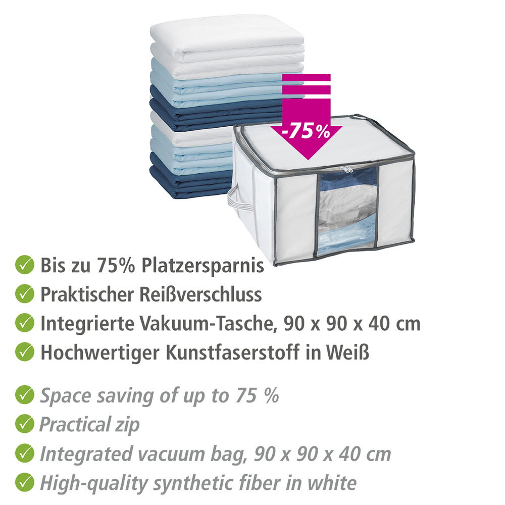 Vakuum Soft Box S  bis zu 75 % Platzersparnis