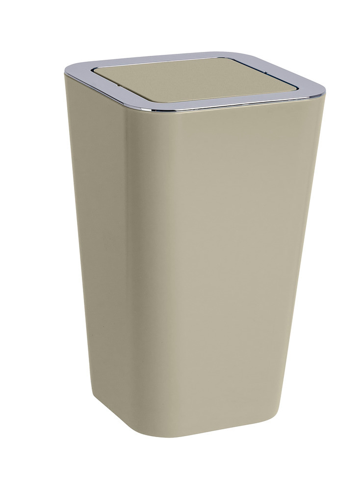 Schwingdeckeleimer Mod. Candy Taupe  6 Liter