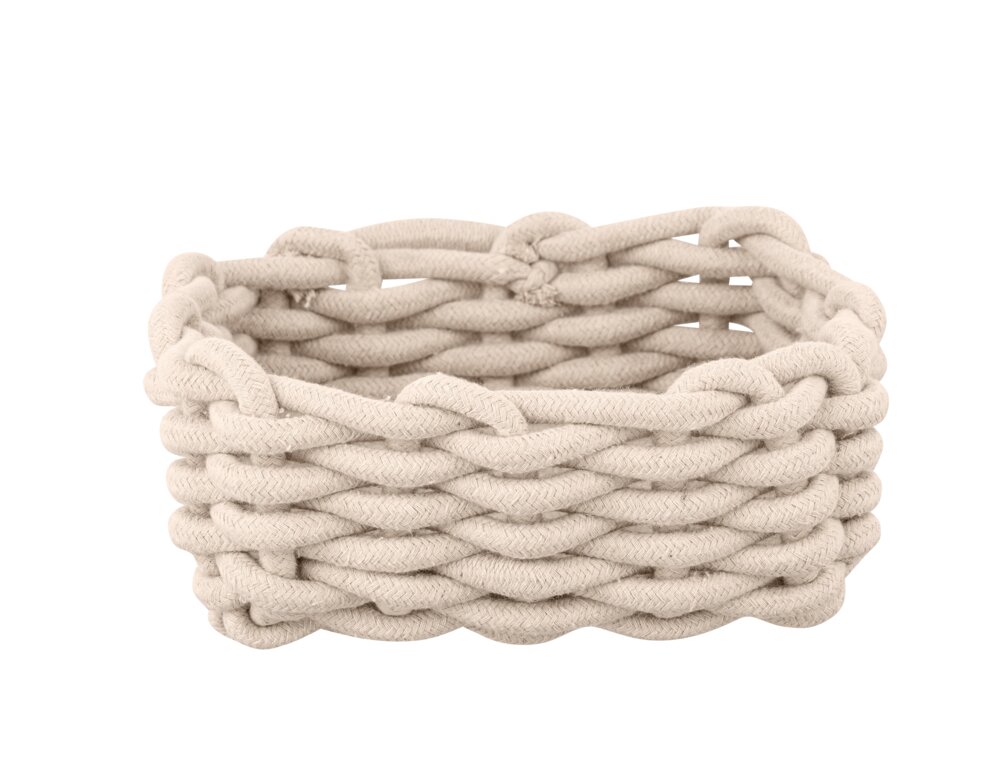 Badkorb Mod. MELARA M, Natur  aus Cotton Rope