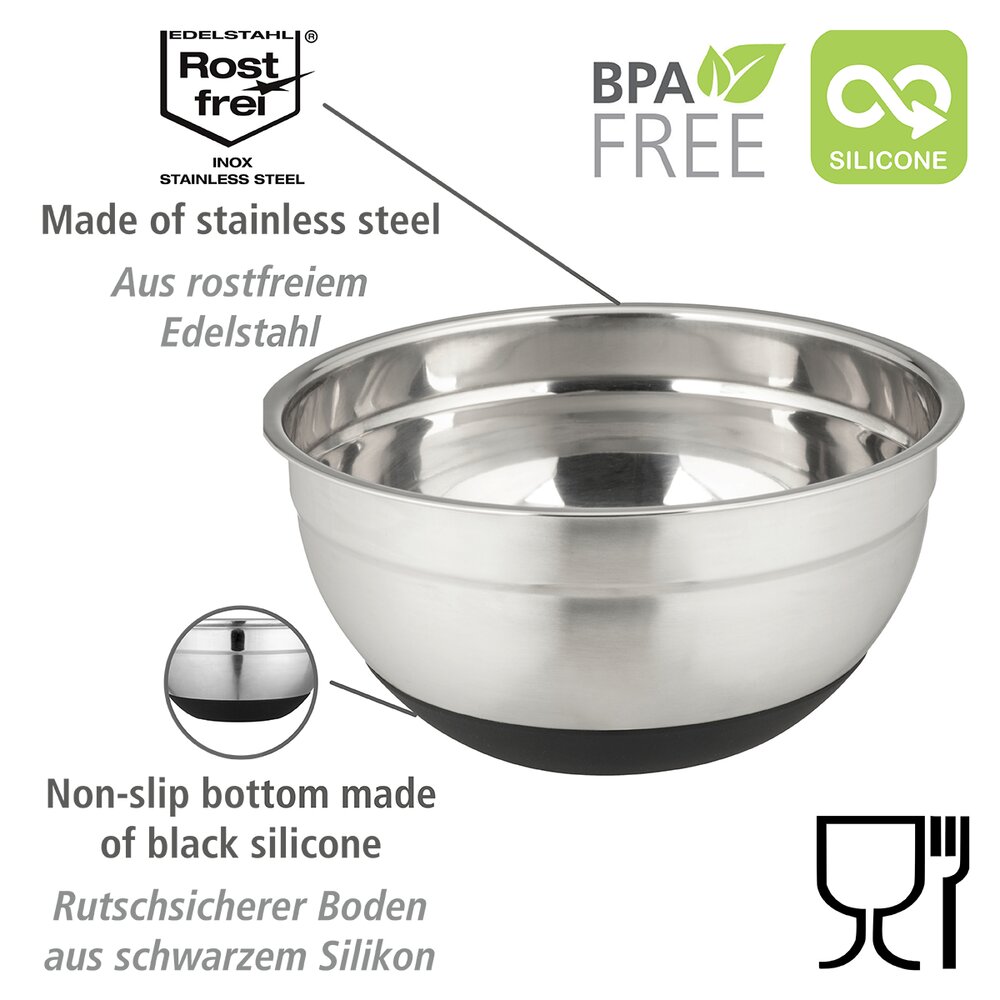 Schüssel Mod. Aru 1,7 L  mit Anti-Rutsch Boden