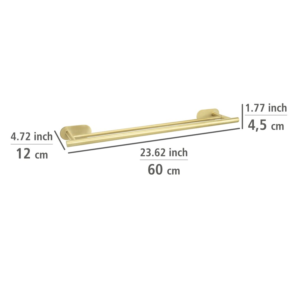 Turbo-Loc® handdoekrek Duo Orea Goud