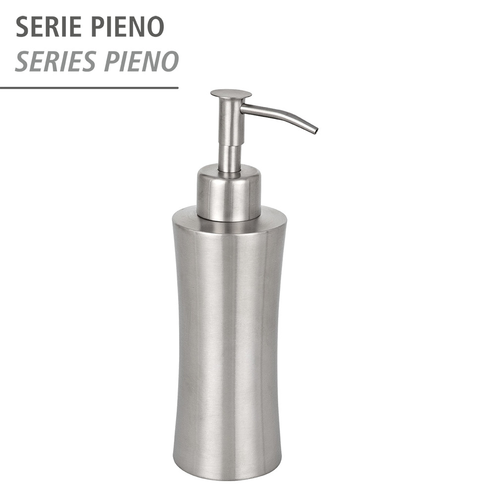 Seifenspender Mod. Pieno  Edelstahl rostfrei, 125 ml