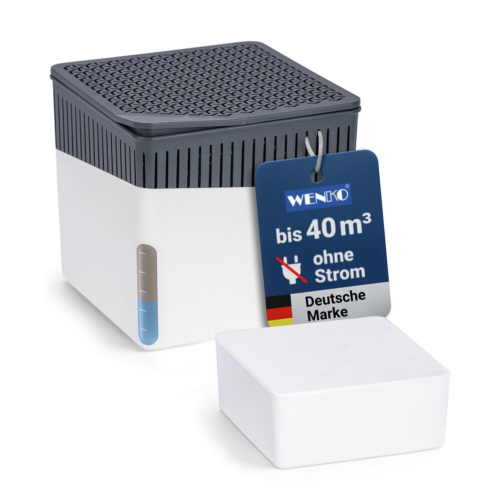 Luchtontvochtiger Mod. Cube Wit 500 g