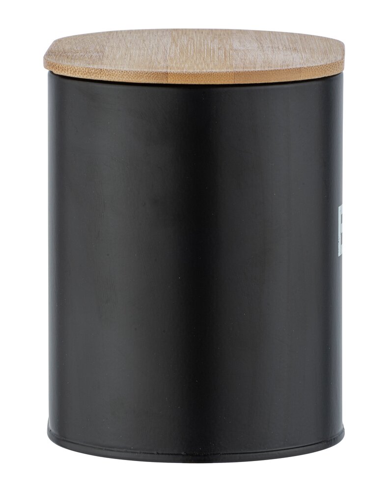 Badkamerbox met deksel Gara Black