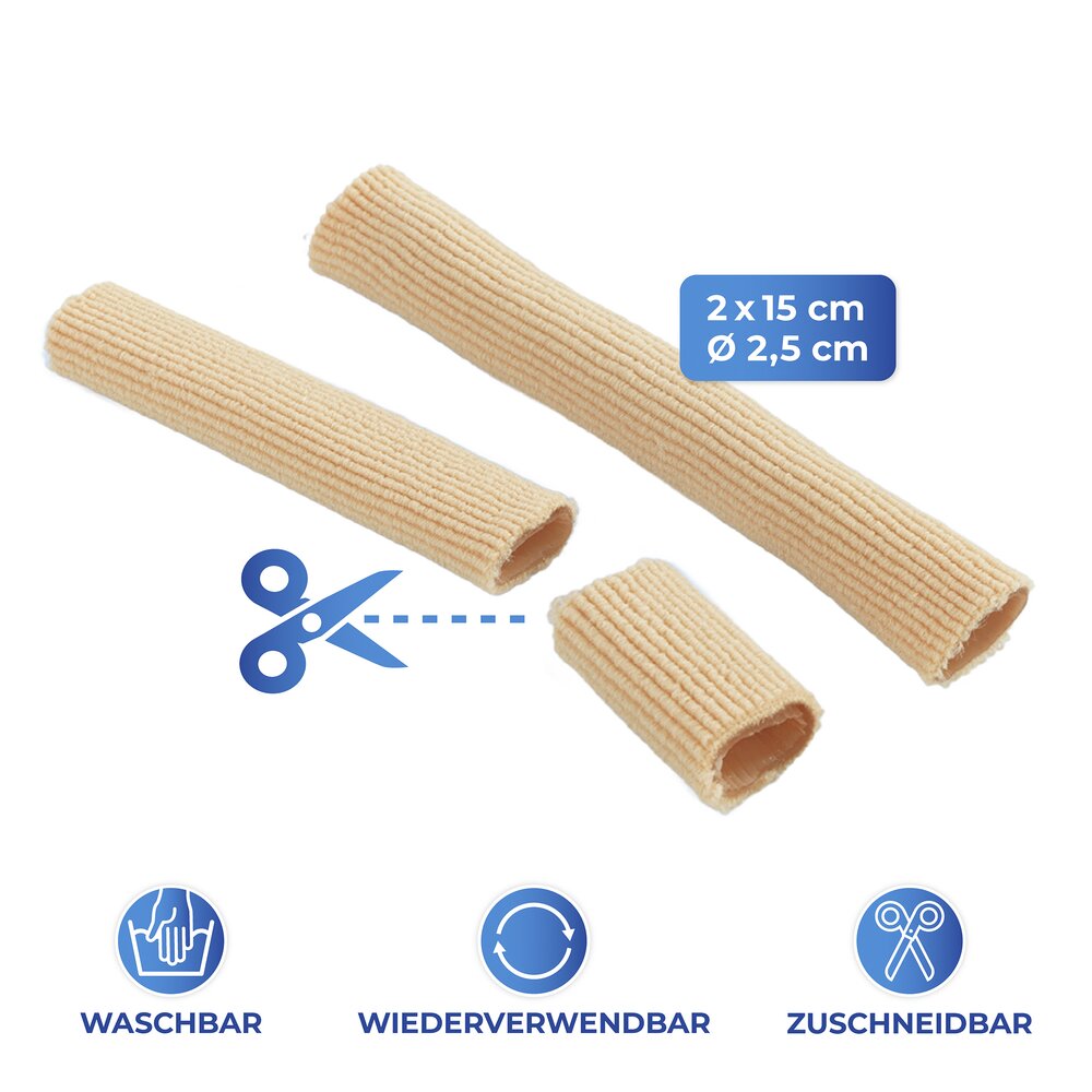 Zehenschutz Mod. Soft, 2er Set  optimale Druckentlastung