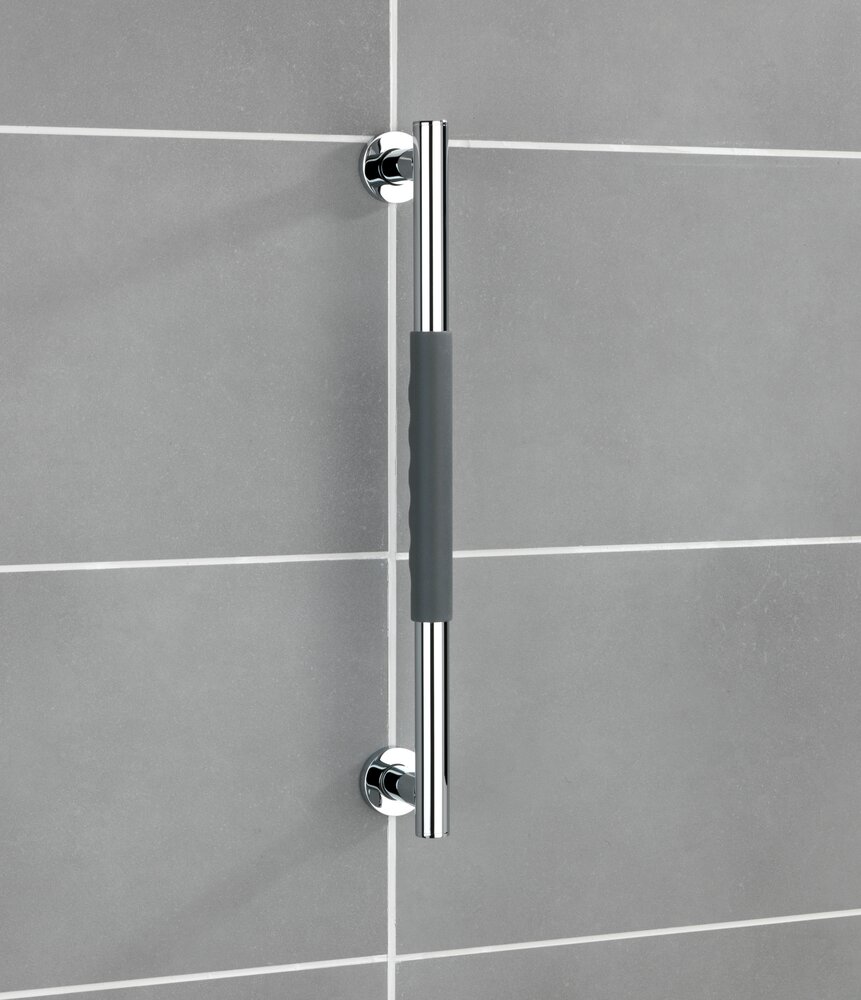 Edelstahl Wandhaltegriff Mod. Secura 50,5 cm  Bad-Sicherheitsgriff, belastbar bis 120 kg