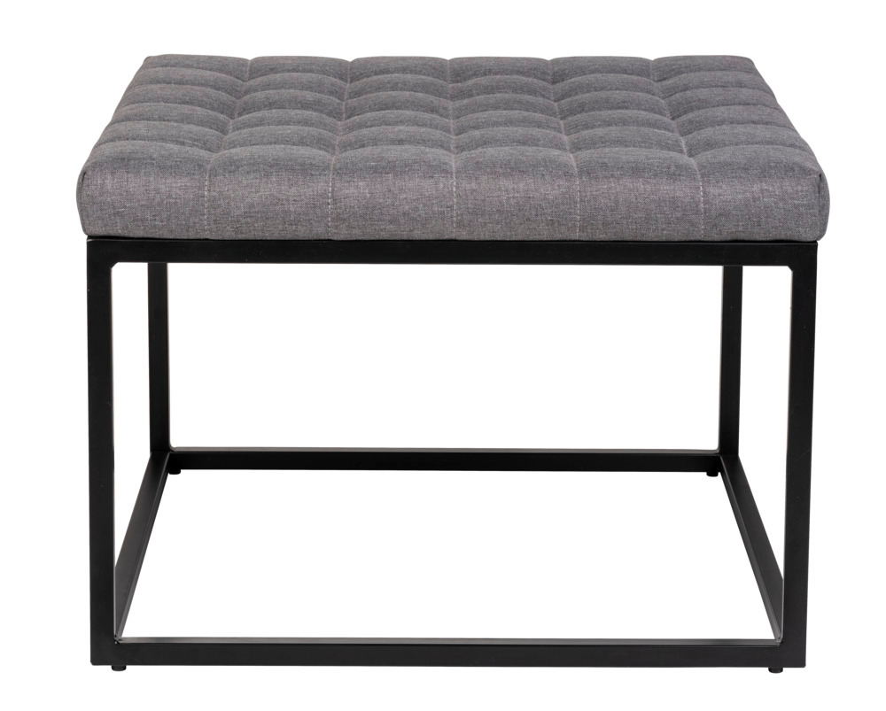 Hocker mit Polster Amandola  60 x 45,5 x 59 cm, belastbar bis zu 120 kg