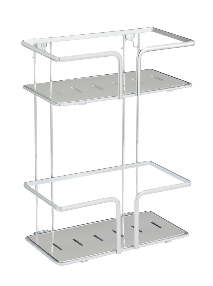 Etagère murale  Paniers extra profonds pour les flacons de shampooing et de gel douche