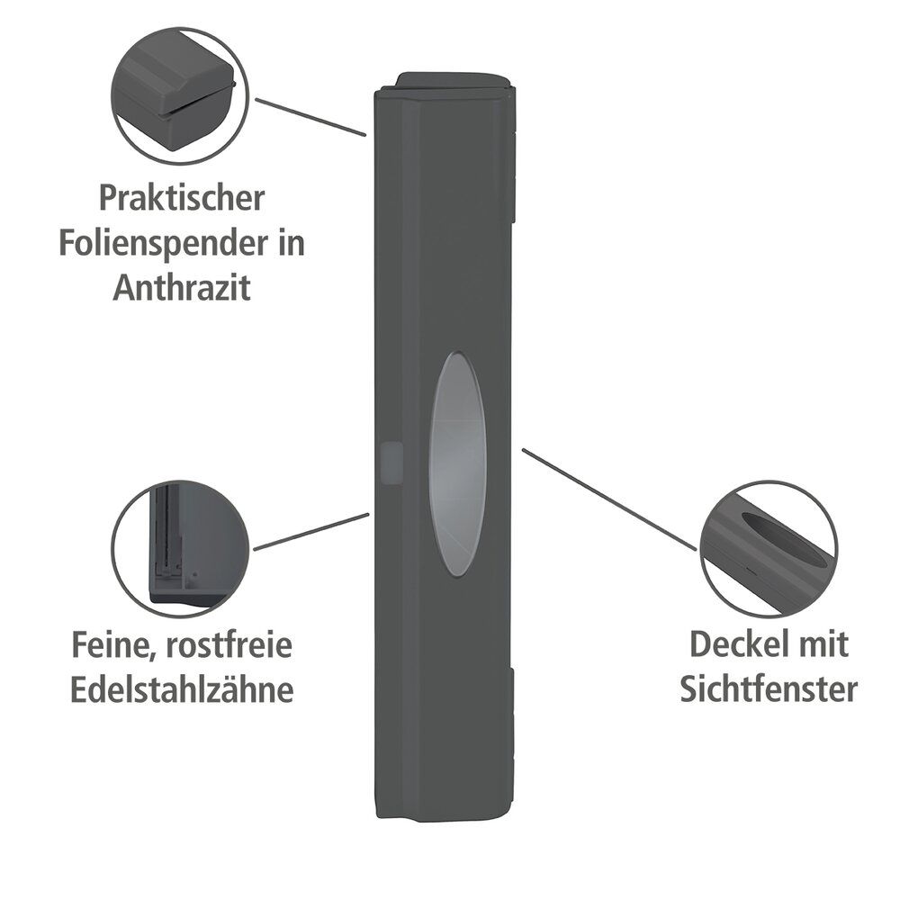 Foliesnijder Perfect-Cutter antraciet