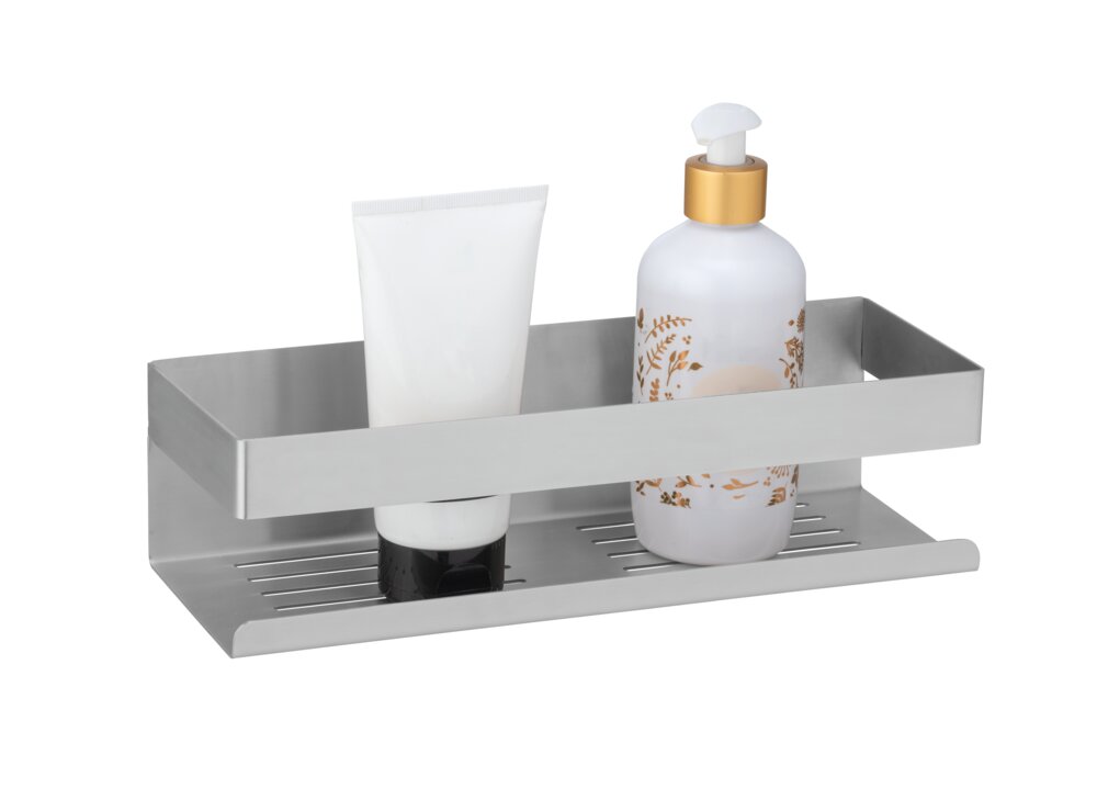 Turbo-Loc® Wandablage Mod. Genova Matt  Befestigen ohne Bohren mit Spezial-Klebepad