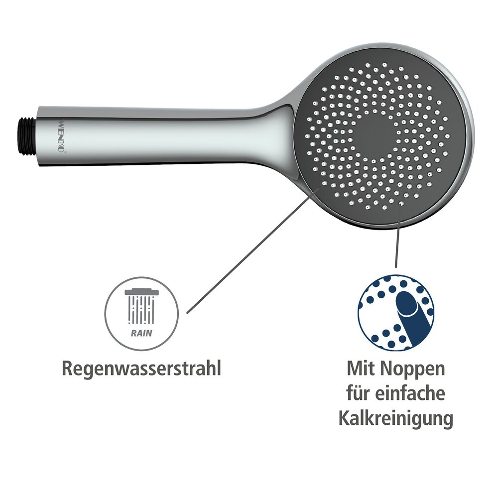 Duschkopf  aus Kunststoff