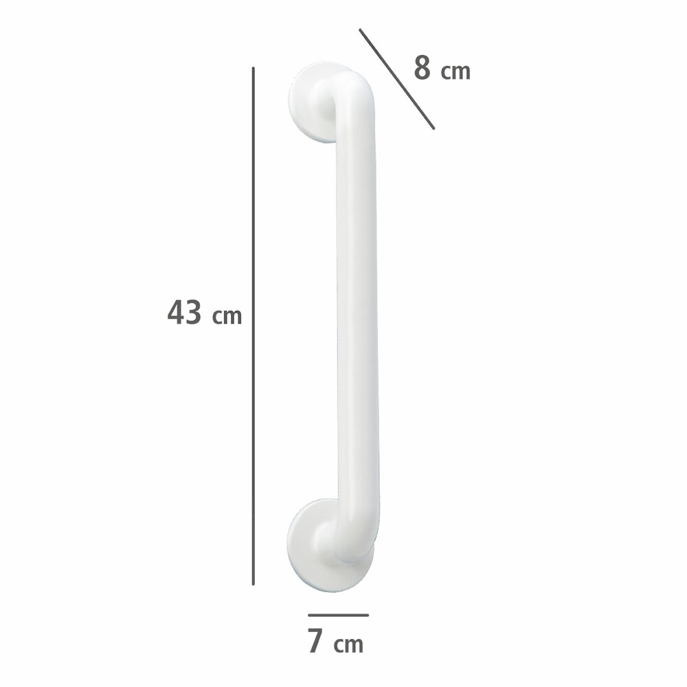 Wandhaltegriff Mod. Secura Weiß 43 cm