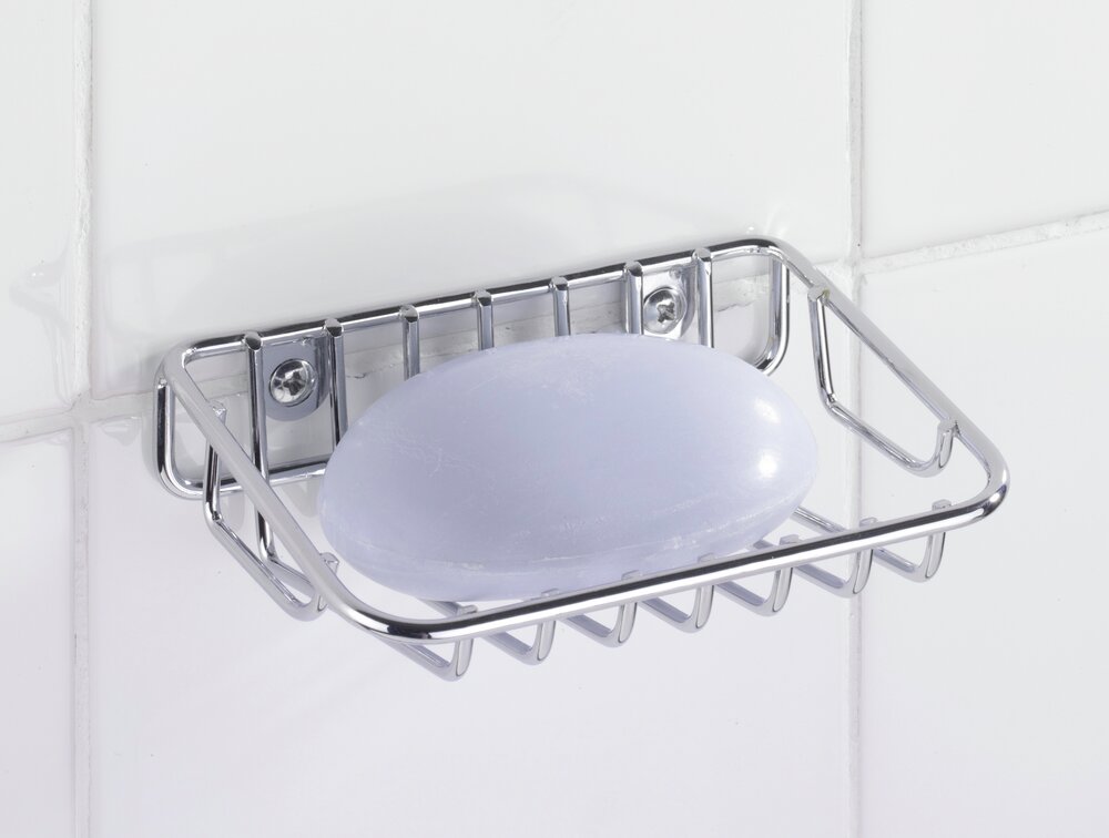 Seifenablage Mod. Ceres Chrom  idealer Wasserablauf