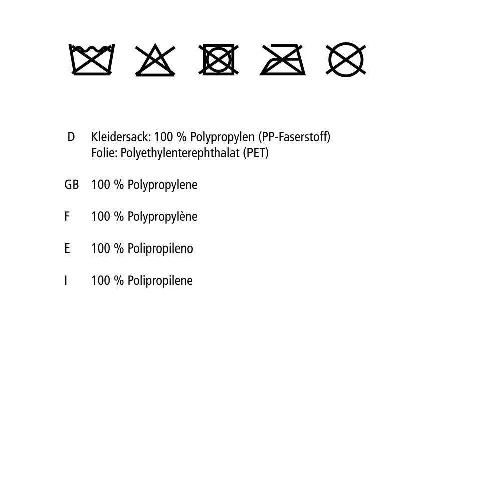 Kledingzak Balans 150 x 60 cm