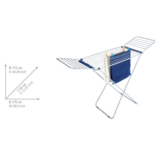 Flügel Wäschetrockner Mod. Wings  16 m Trockenlänge