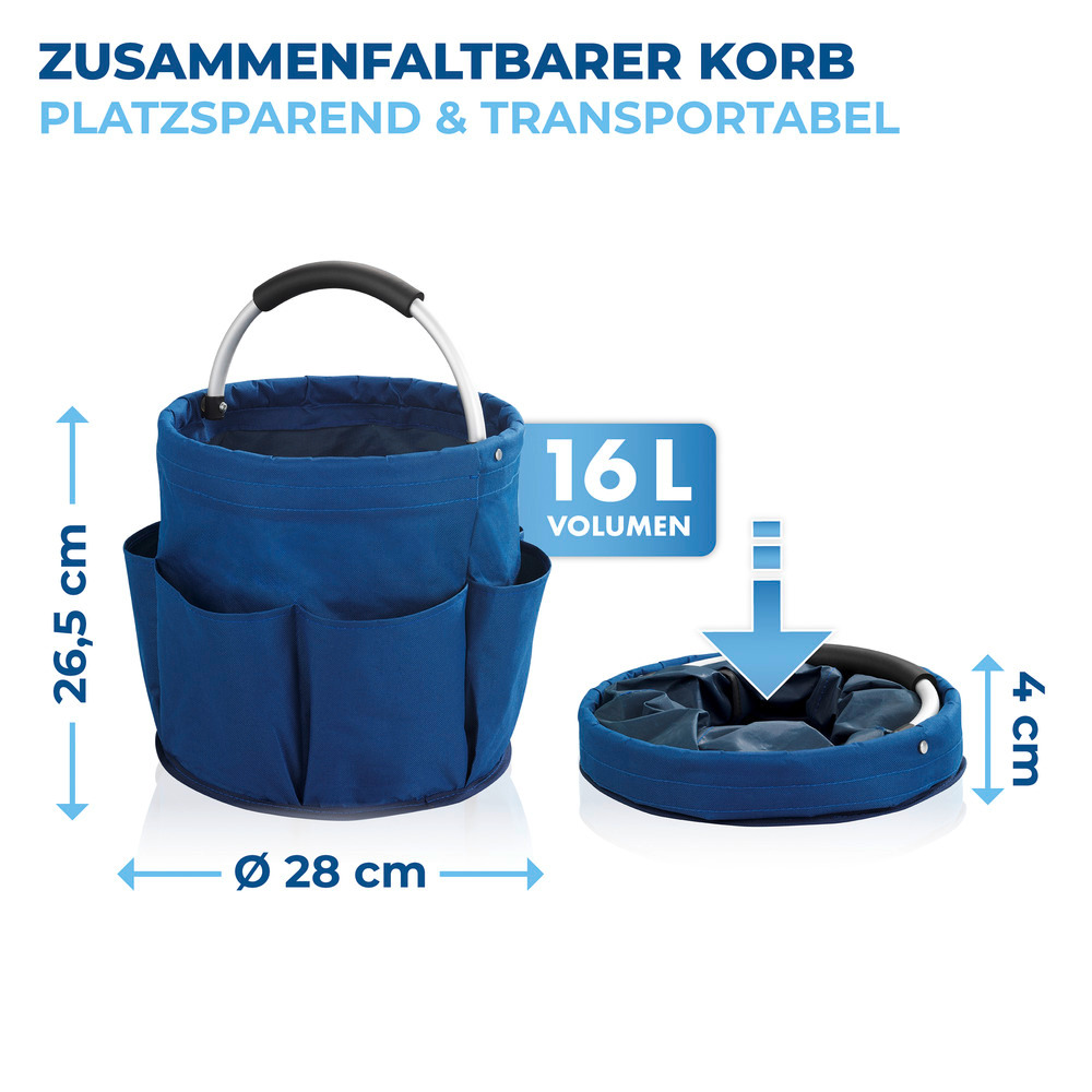 Universal Reinigungs-Caddy  Putzcenter, Blau