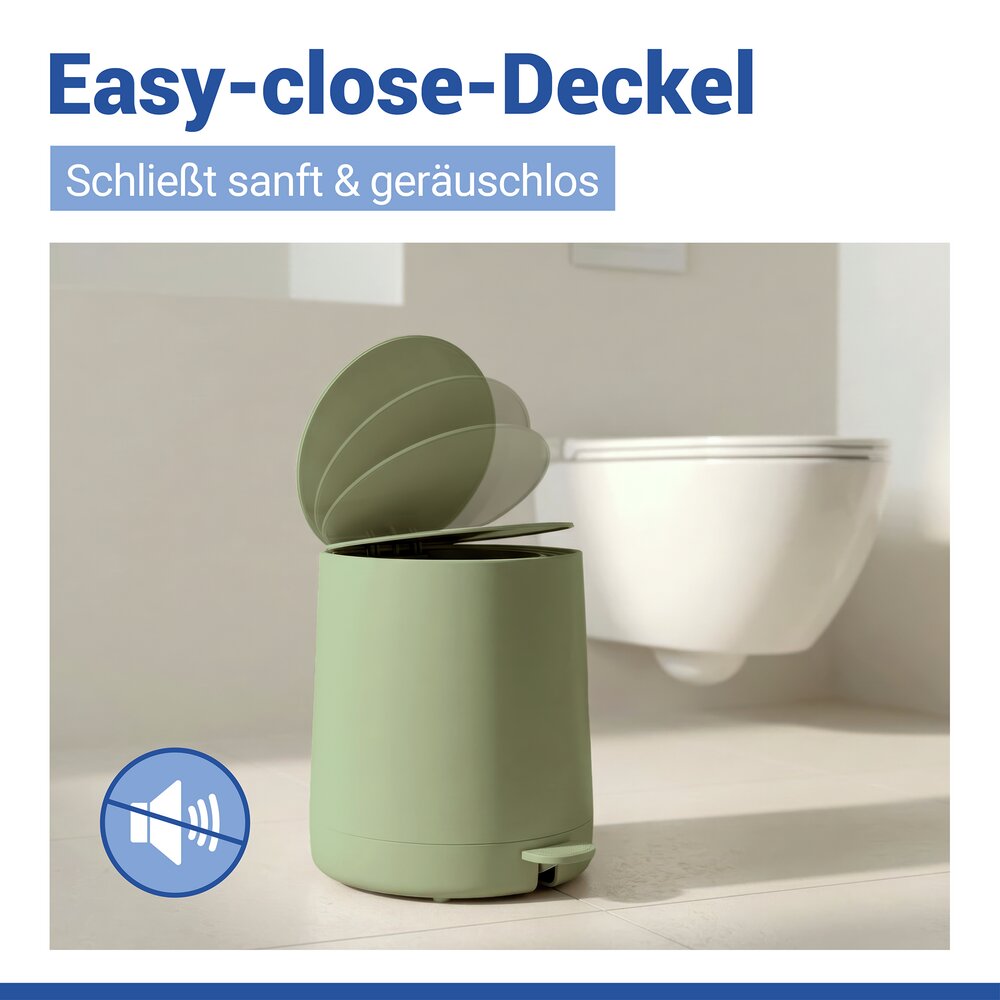 Cosmetica-pedaalemmer Mod. Fablo Groen