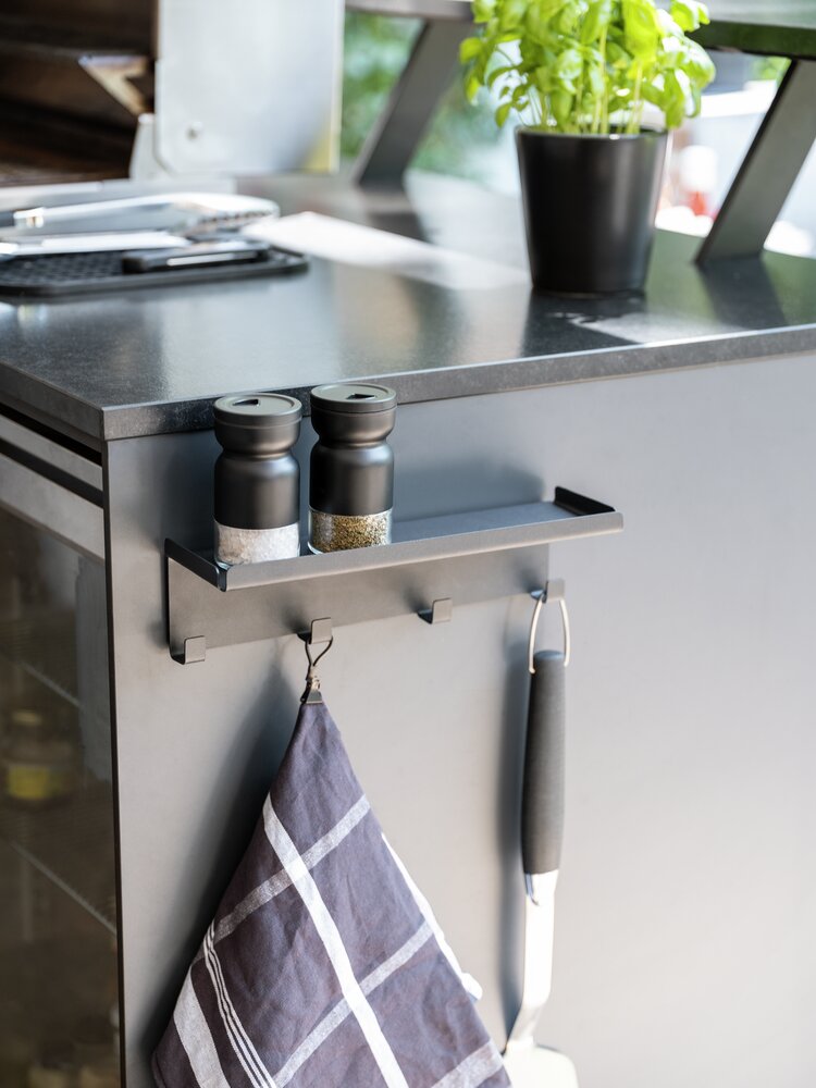 Magnetische Hakenleiste Mod. Ima  aus pulverbeschichtetem Metall