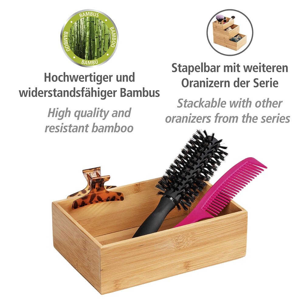 Bambus Ablage Mod. Terra L ideal für Bad-Utensilien
