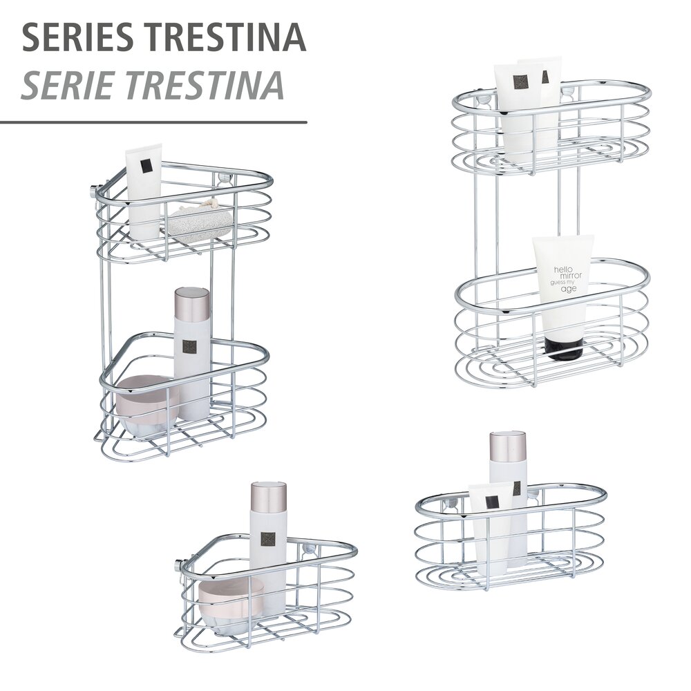 Roestvrij stalen wandplank Trestina