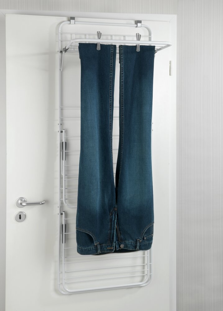 Über-Tür Wäscheständer  mit 6 integrierten Haken
