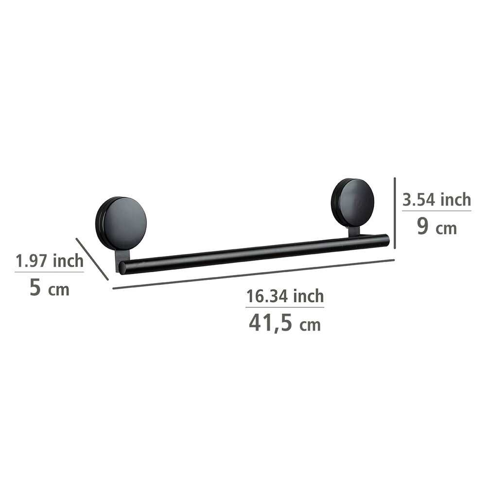 Static-Loc® Plus badlakenrek Pavia Zwart