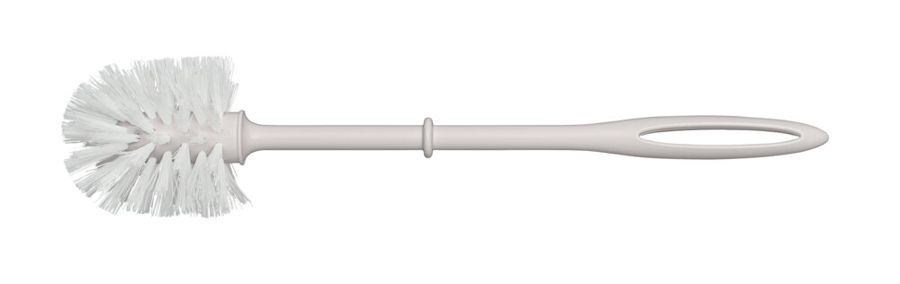 WC-Bürste mit Kunststoffstiel Weiß  für WC-Garnitur Standard