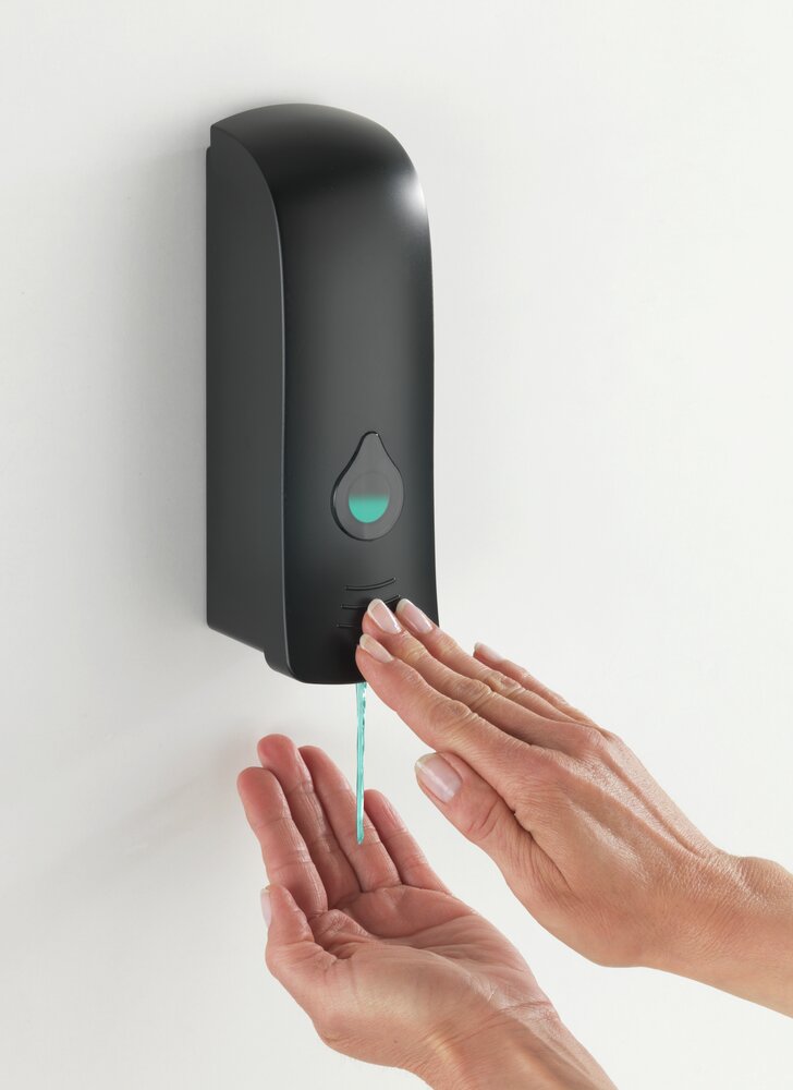 Desinfecterende dispenser Ranera S Zwart