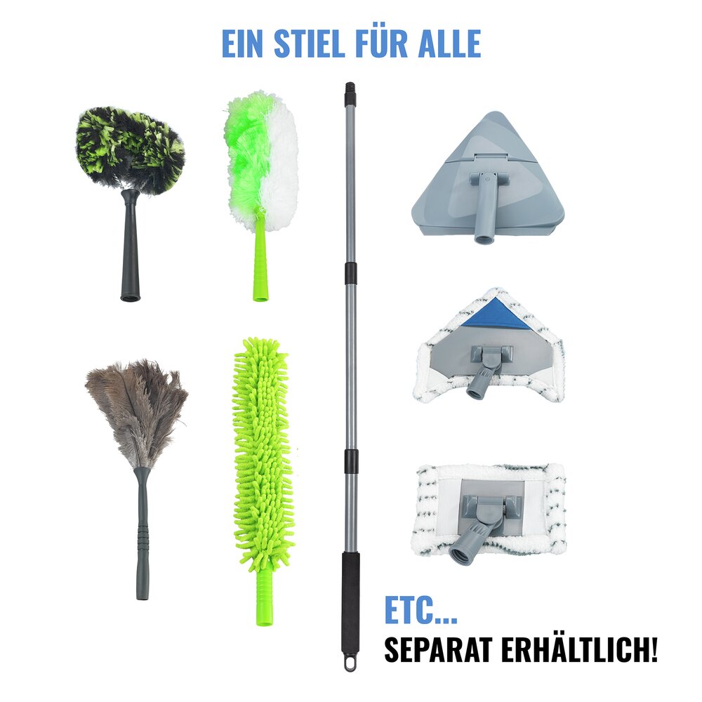 Knickgelenk für Teleskopstiel  mit 11-stufiger Winkelverstellung