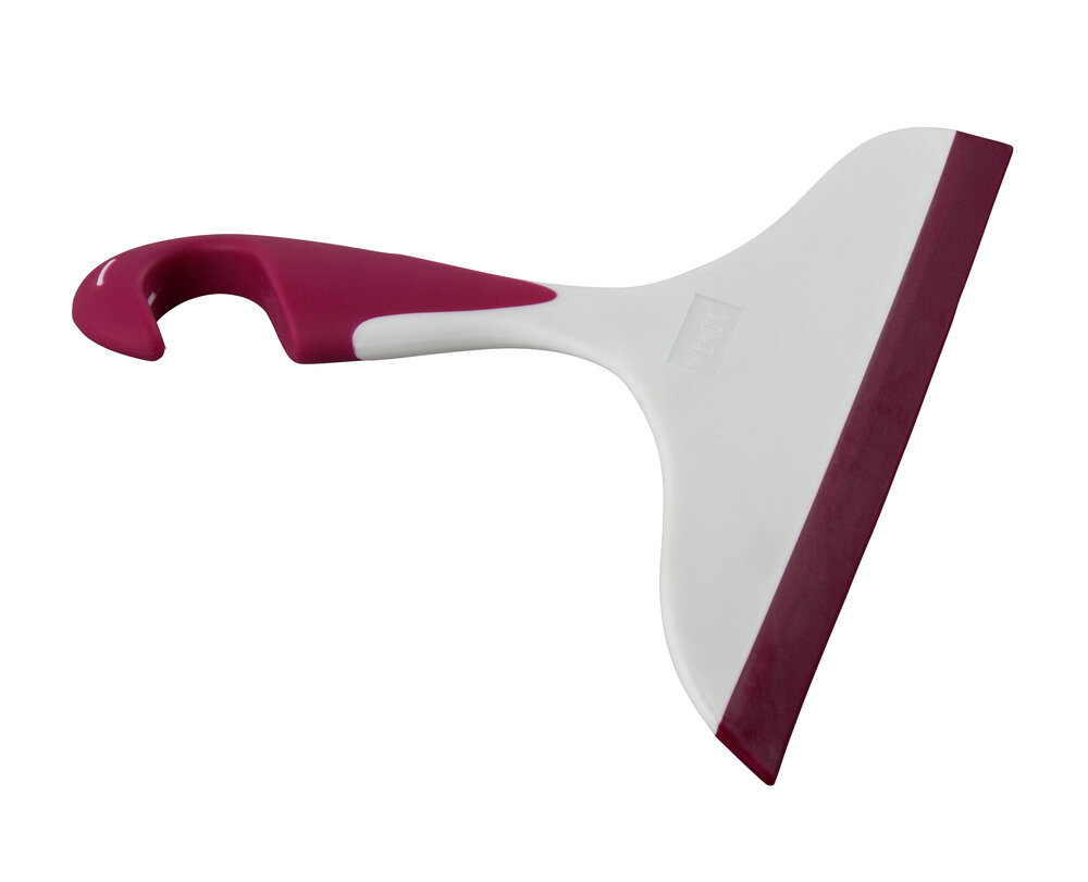 Badezimmerwischer Mod. Loano Weiß-Pink