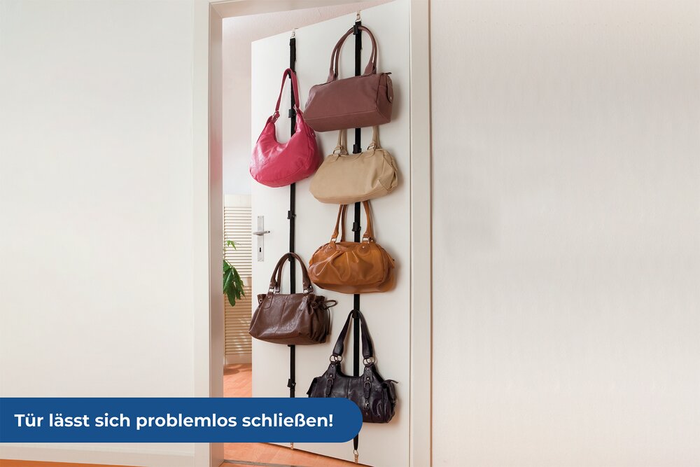 Taschengarderobe 2er Set  für bis zu 16 Taschen