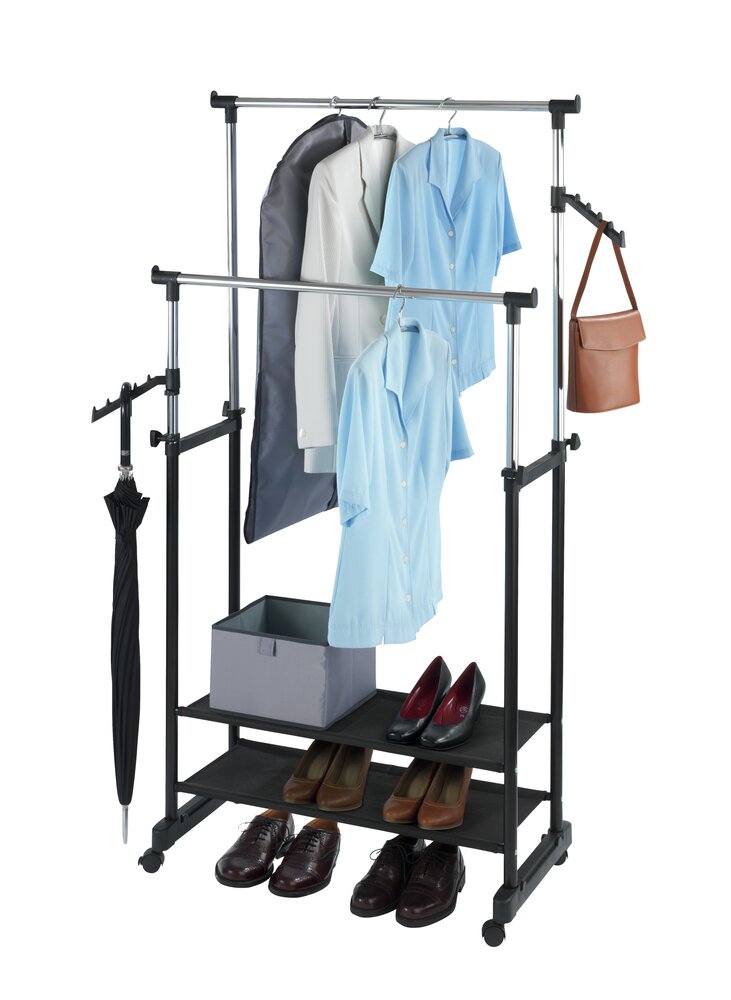Kleiderständer All In  höhenverstellbar, 4 Rollen