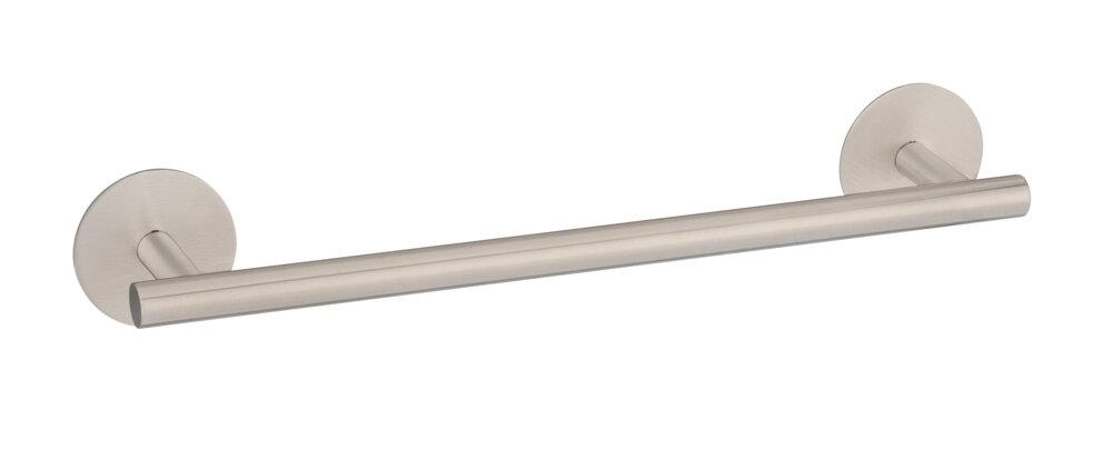 Barre de drap de bain Uno Mod. Meleto Matt, 40 cm  à coller ou à percer