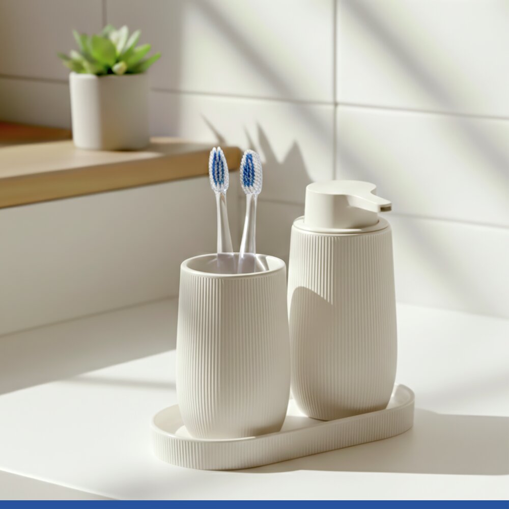 Vide-poche Mod. Fablo Crème  en céramique de haute qualité, polyvalent