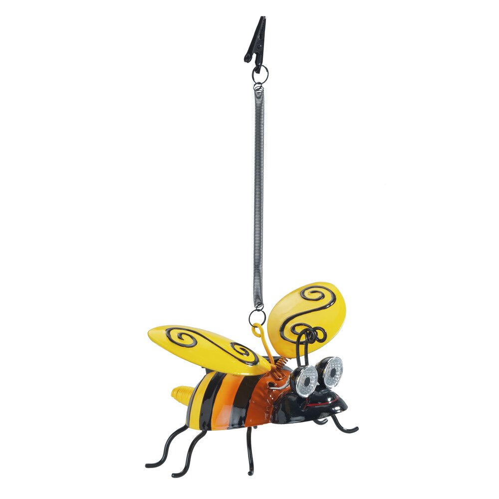 LED Bienenanhänger Solar  dekorative Gartenbeleuchtung