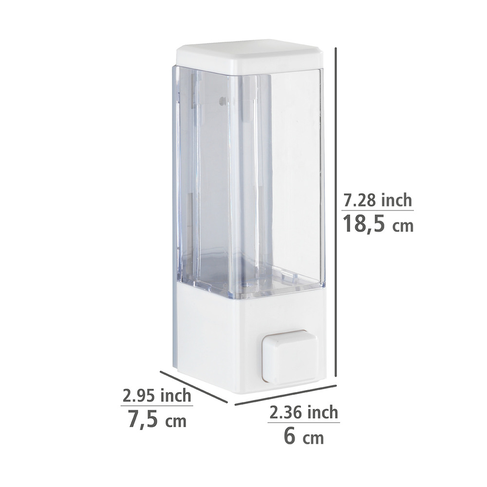 Desinfektionsmittel- und Seifenspender Mod. Istres Weiß  Seifenspender & Desinfektionsspender, Füllmenge: 320 ml