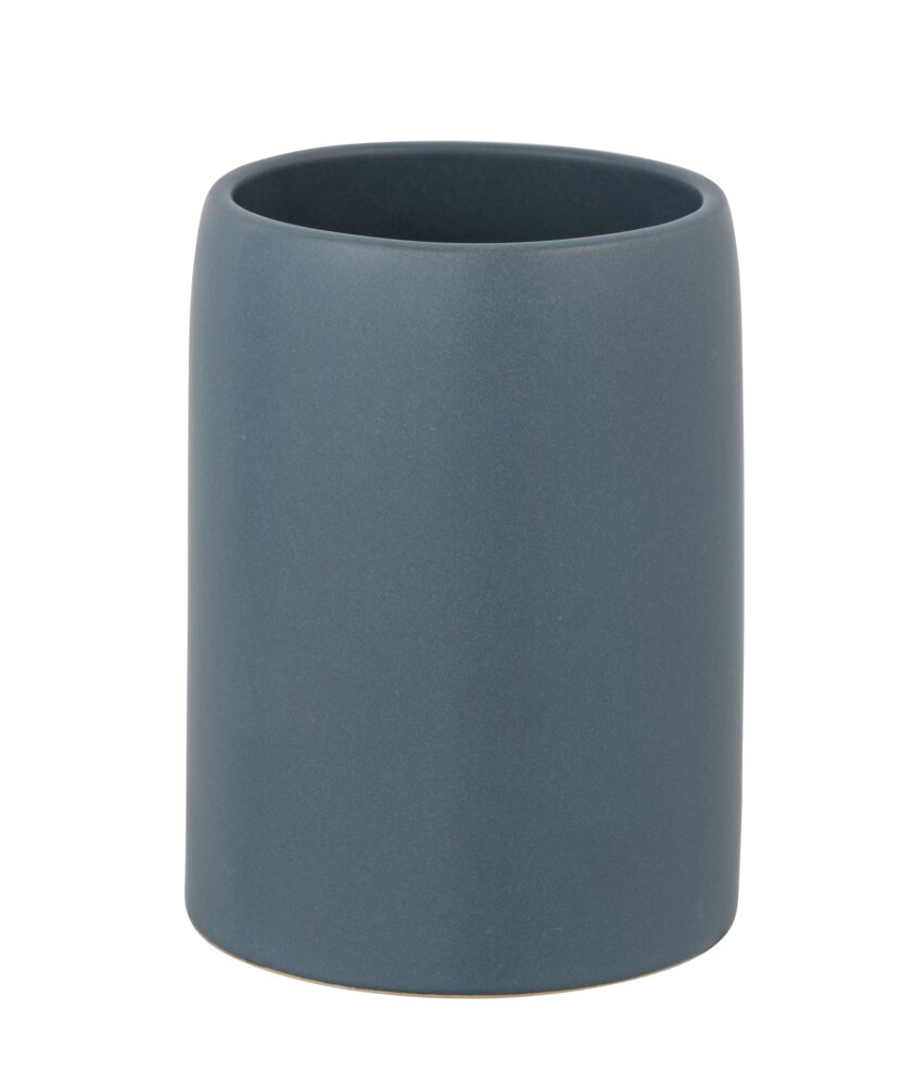 Keramik Bad-Accessoire Set Mod. FUNO, Blau  3-teilig