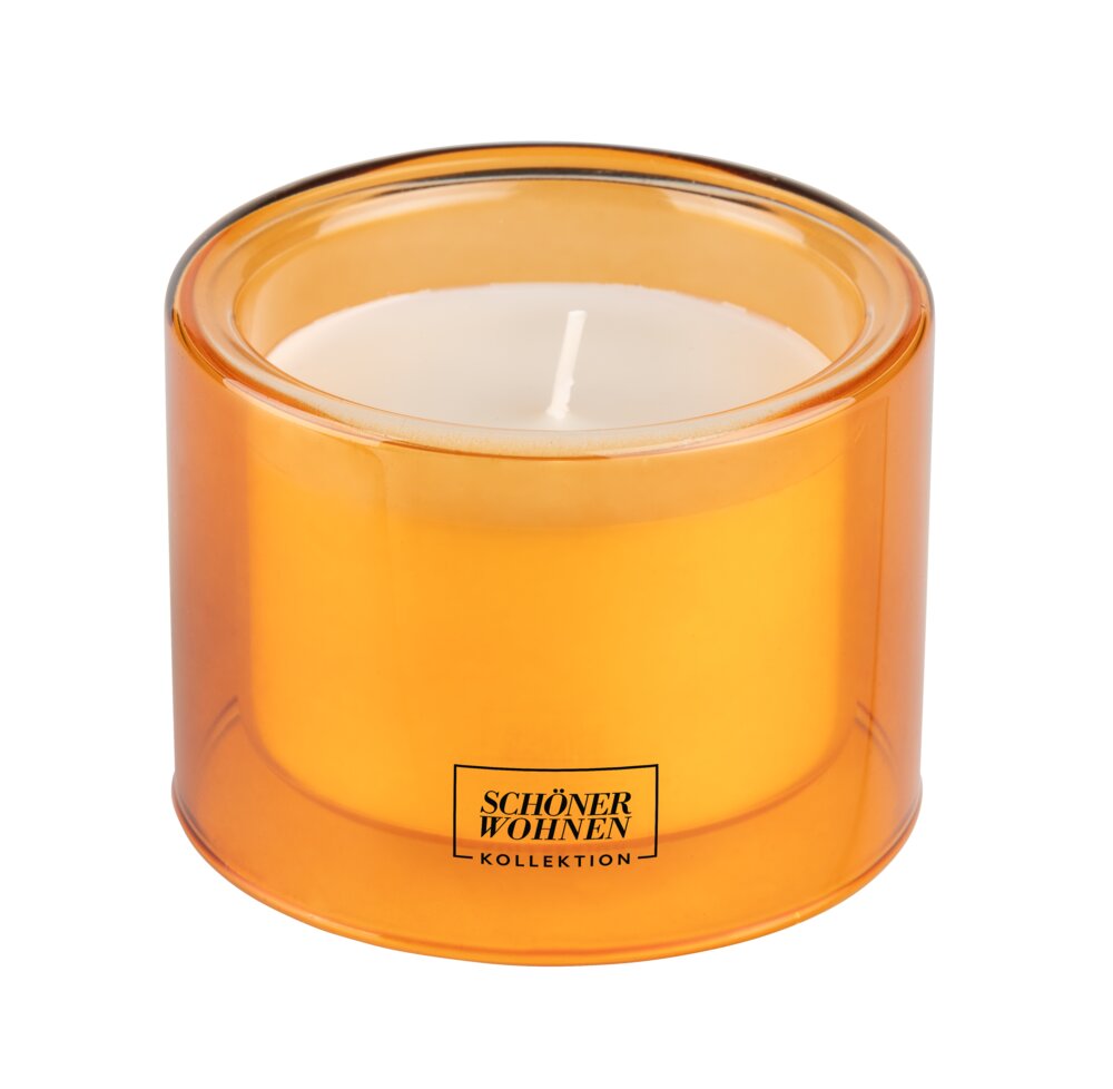 SCHÖNER WOHNEN-KOLLEKTION Duftkerze Mod. Vanilla M  Brenndauer 30 - 40 Stunden