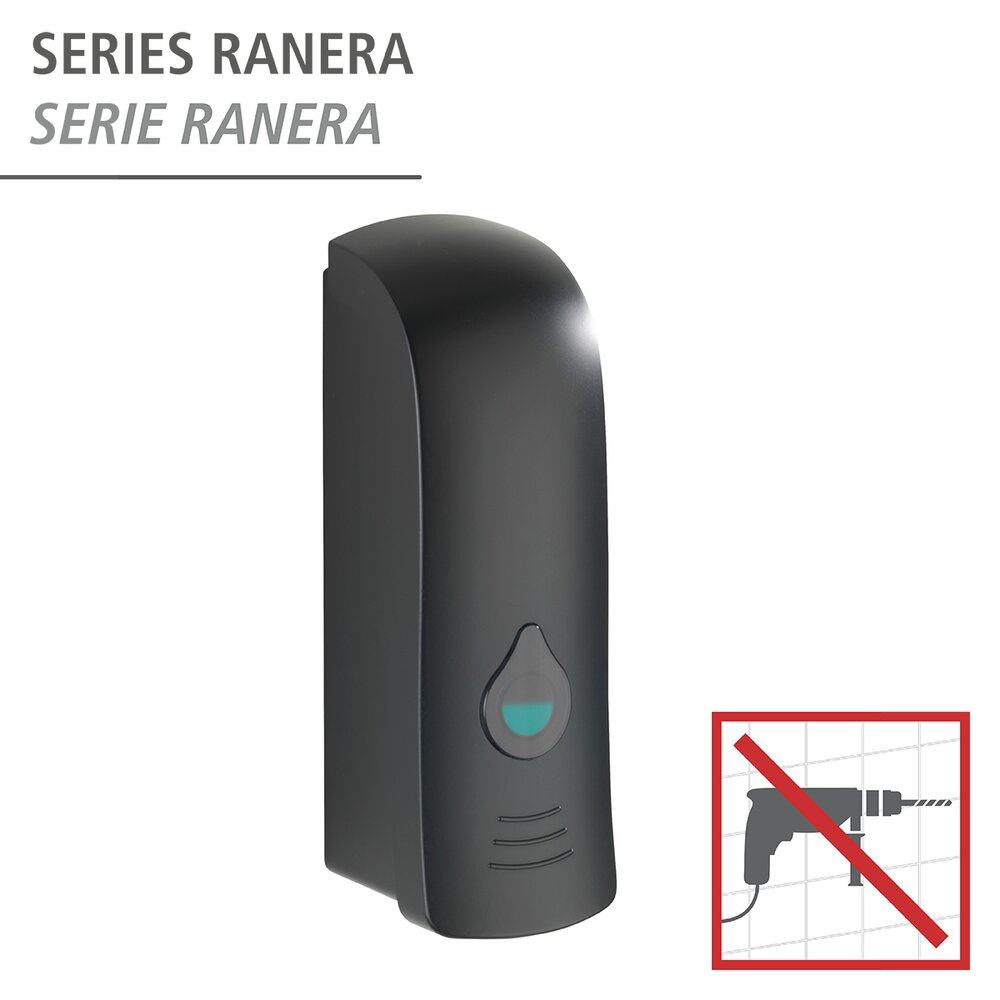 Desinfecterende dispenser Ranera S Zwart