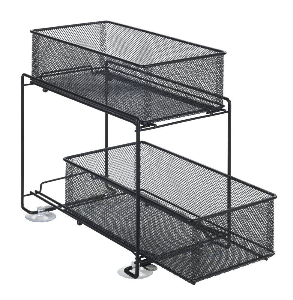 Keukenkast-organizer Mod. Gioma, zwart
