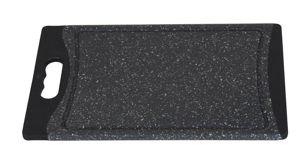 Snijplank Mod. Paula, zwart, kunststof, 29x19,5 cm