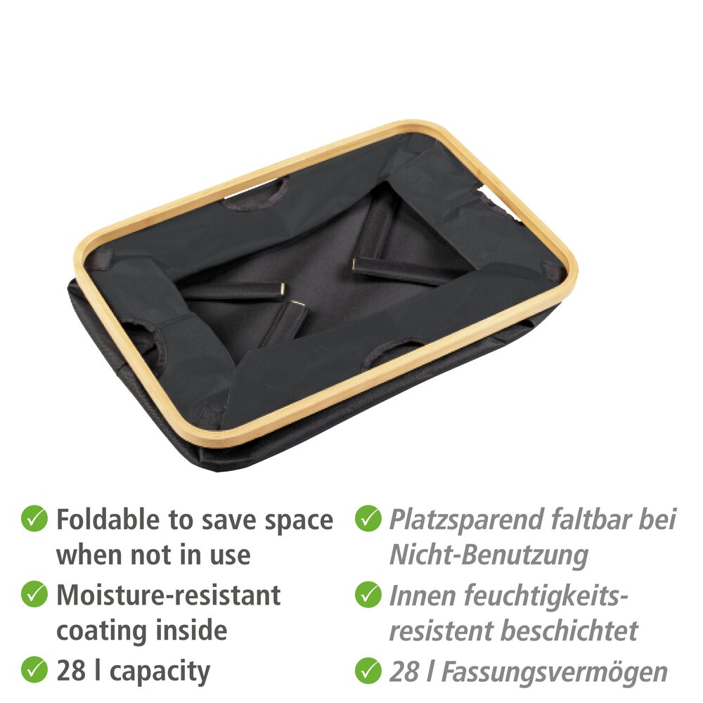 Korb Mod. Ecori, 2er Set  Textilien aus 100 % recyceltem Polyester