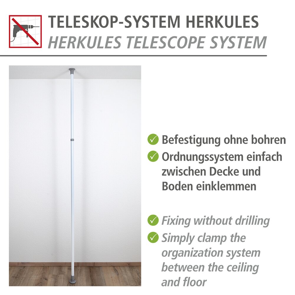Hauptstange Mod. Herkules  165-300 cm